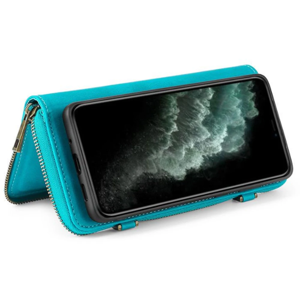 Retro Wallet Leather Case For Samsung Galaxy S21 Ultra S20 Plus Leather Case Cover Note 20 10 Plus S21 S10 Shoulder Lanyard Bag