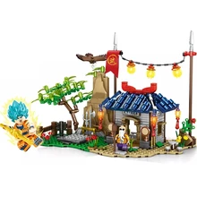 Dragon Ball Z Vegeta черепаха Фея SAIYAN SUN GOKU Мастер Роши супер Heros строительные блоки наборы детские комплекты совместимый создатель