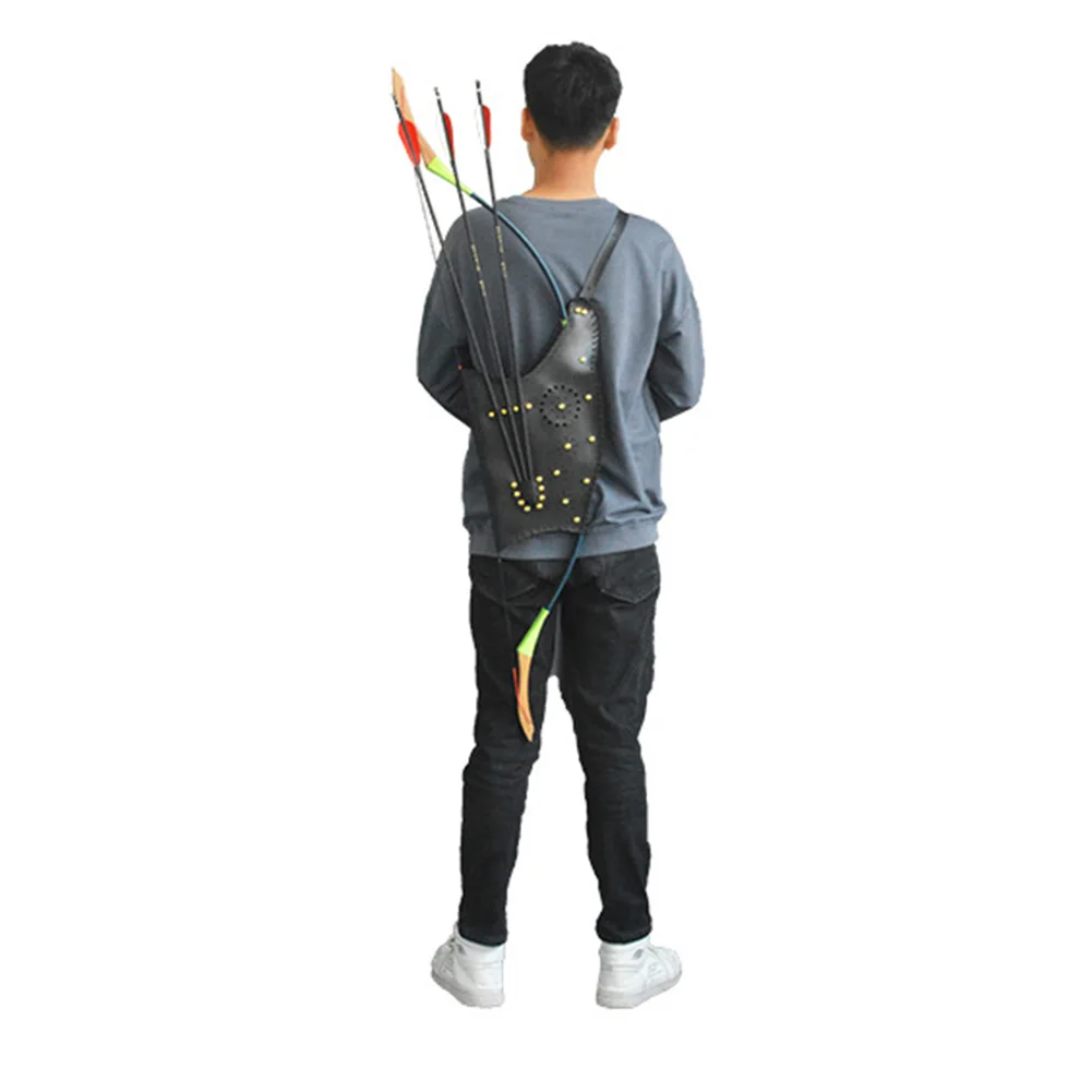 Искусственная колчан для стрельбы из лука держатель стрелы поле лук портативный