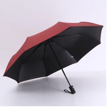 

Kids Rainy Sunny Wholesale Price New Full Automatic Umbrella Rain Women Men 3Folding Light and Durable 8K Strong Umbrellas