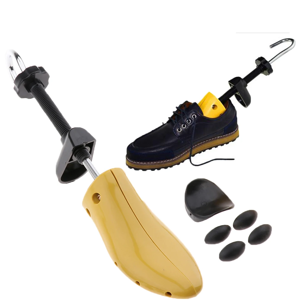 1pc Durable Two-way Shoe Stretcher Adult Plastic Metal Shoes Tree Expander for Pumps Flats Boots