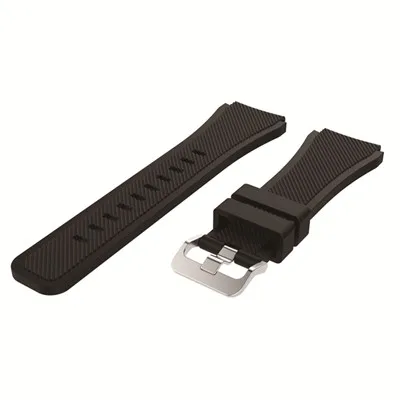 Black Gear S3 Frontier band для Galaxy watch 46 мм ремешок Ringke рамка декоративная рамка чехол Защита для samsung Galaxy 46 мм gear S3 - Цвет: Black