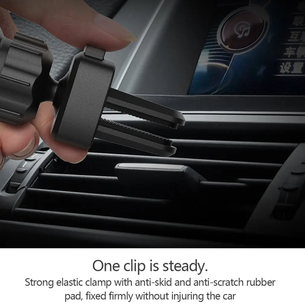 Держатель для телефона Gravity Car Air Vent на выходе крепление на 360 градусов вращение мобильного телефона gps кронштейн держатель для Iphone huawei samsung