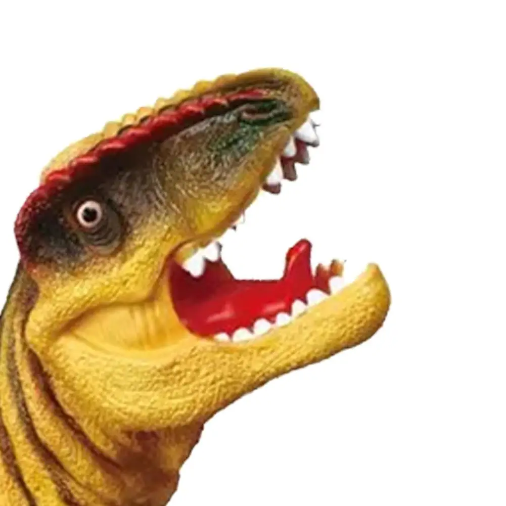 Динозавр ручной кукла мягкая резиновая игрушка-Динозавр для детей Взрослые пальцы мягкие резиновые динозавра фигурки, детские игрушки