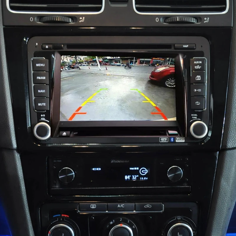 Universal Vehicle Camera Car Front and Rear View Camera 120 Wide Angle Auto CCD HD Backup Reverse Parking Camera Waterproof