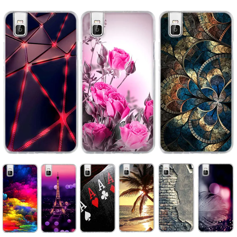 For Huawei Honor 7i Phone Case TPU Soft Cover for shotx Back Cartoon Paint Shot X Silicone Bag | Мобильные телефоны и