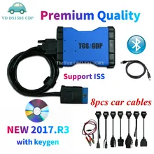 2021 mais recente azul vd tcs cdp 2017. r3 2016. r0 keygen nova vci ferramenta de diagnóstico bluetooth vd ds150e cdp para delphis obd obd2 scanner