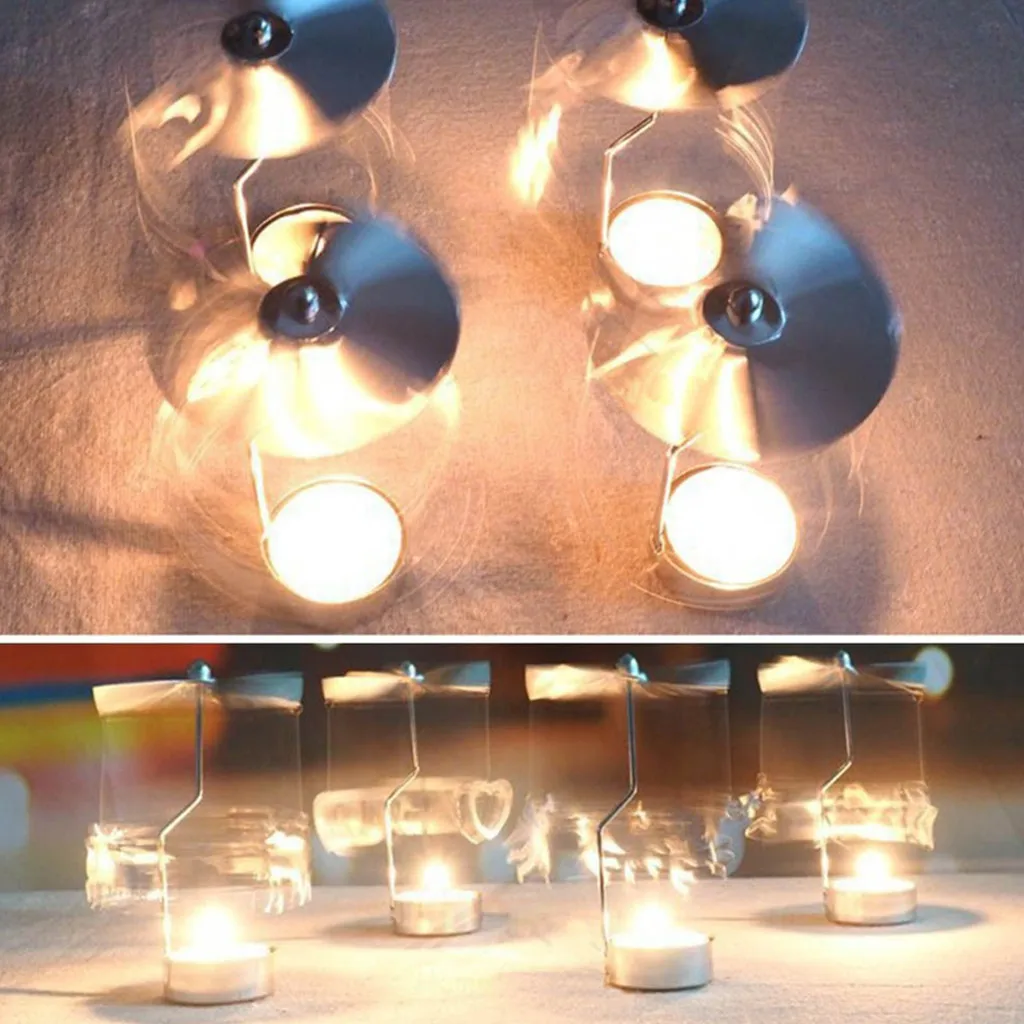 New Hot Spinning Rotary Metal Carousel Tea Light Candle Holder Stand Light Xmas Gift candlestick wedding centerpieces candelabra