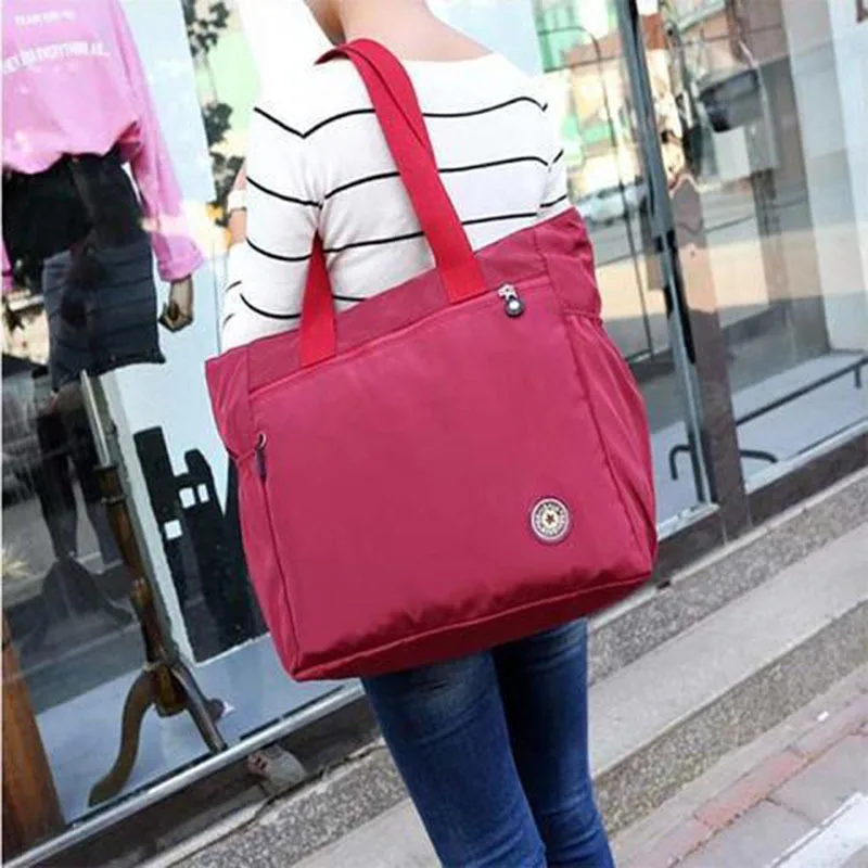 

Shoulder Bag/ Hand Bag WOMEN'S Bag Waterproof Oxford Cloth Large Bag Fashion Tote Bag Simple Large Capacity Shopping Bag
