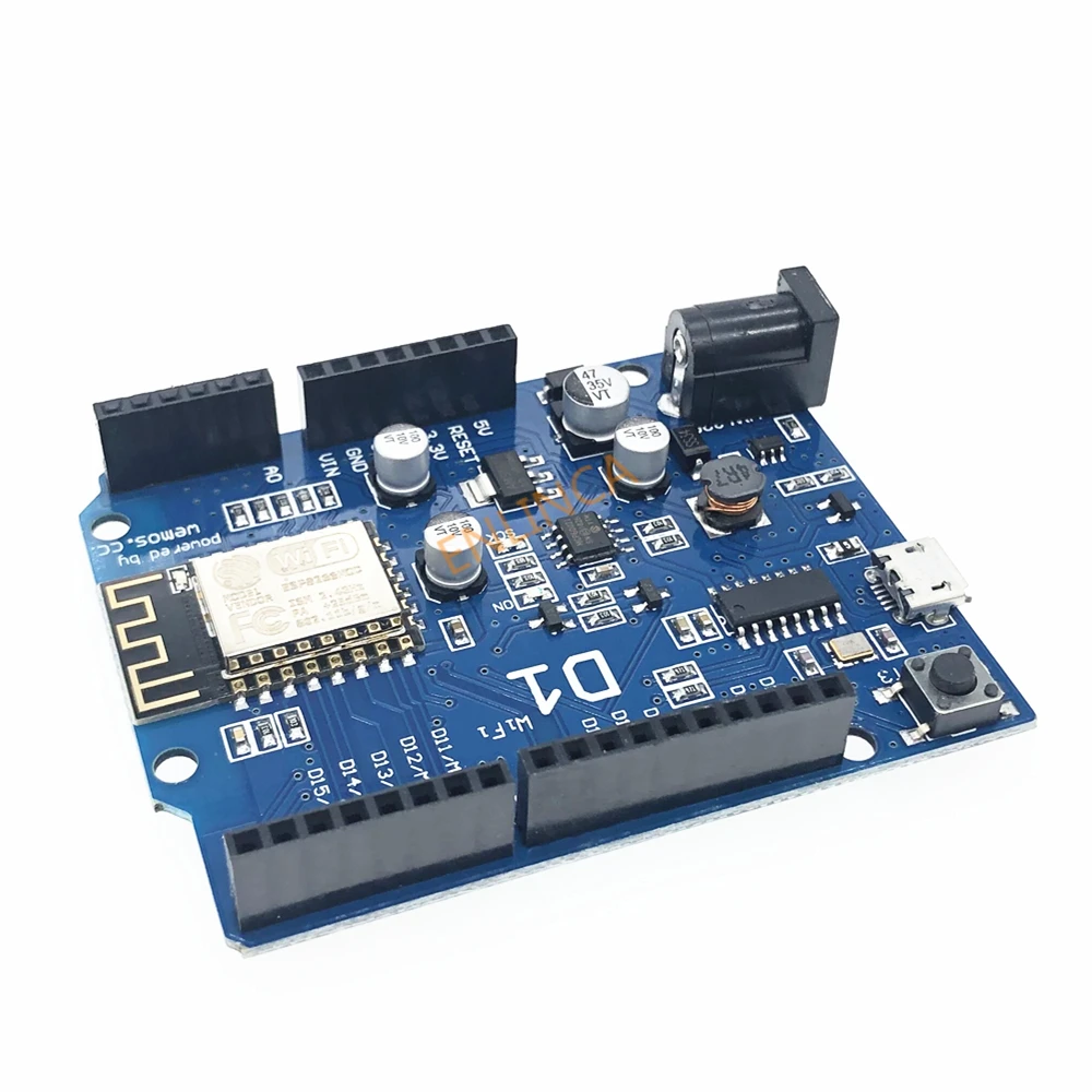 ESP8266 For Arduino Uno Wifi Shield Smart Electronics ESP-12E D1 WiFi ...