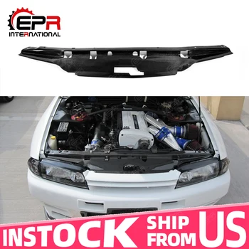 

US Warehouse For NIssan Skyline R32 GTR Garage Defend Style Carbon Fiber Cooling Panel Trim Body Kit Tuning Part