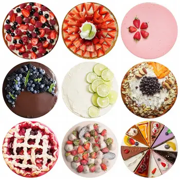

Grape Round Cake Blanket Strawberry Blanket Flannel Fleece Sofa Lattice Interesting Fruit Plush Bed Cover Cake Dessert Blanket