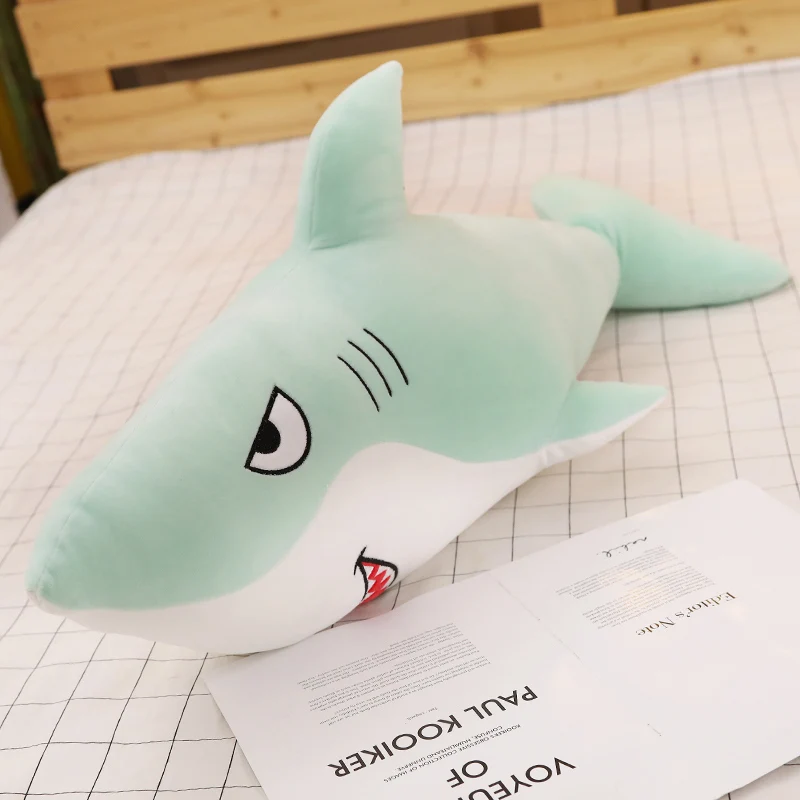 Гигантская Акула, плюшевая Акула, Кит, мягкая рыба, океанские животные, Kawaii, куклы, игрушки для детей, детская мультяшная игрушка, детский подарок