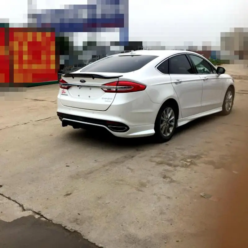 Спойлер из углеродного волокна для Ford Mondeo 2013 красиво декорированный задний багажник украшение в виде хвостового крыла для mondeo