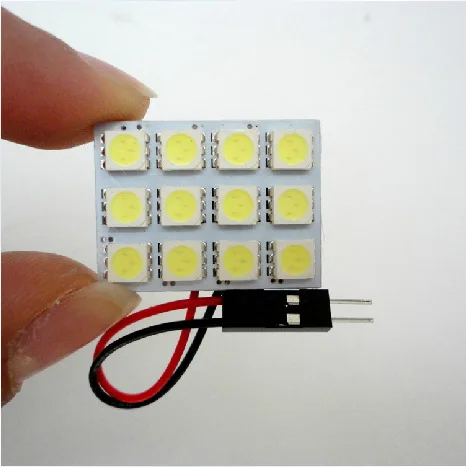 Direct Selling Energy Saving High Brightness 5050-12SMD Roof Light/Automobile Cab Light License Plate Lamp Reading Lamp