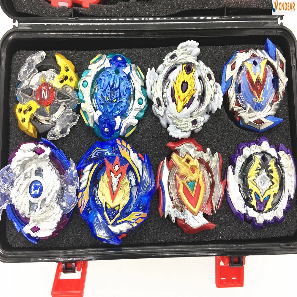 Burst Spinner 8 шт. B125 B127 B128 с коробкой для хранения передатчика детская игрушка