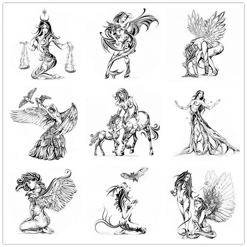 Bare Angel Devil Person Clear Stamps Embossing Frame Card Craft No Metal Cutting Dies Halloween New 2021 christmas scrapbooking | Дом и сад