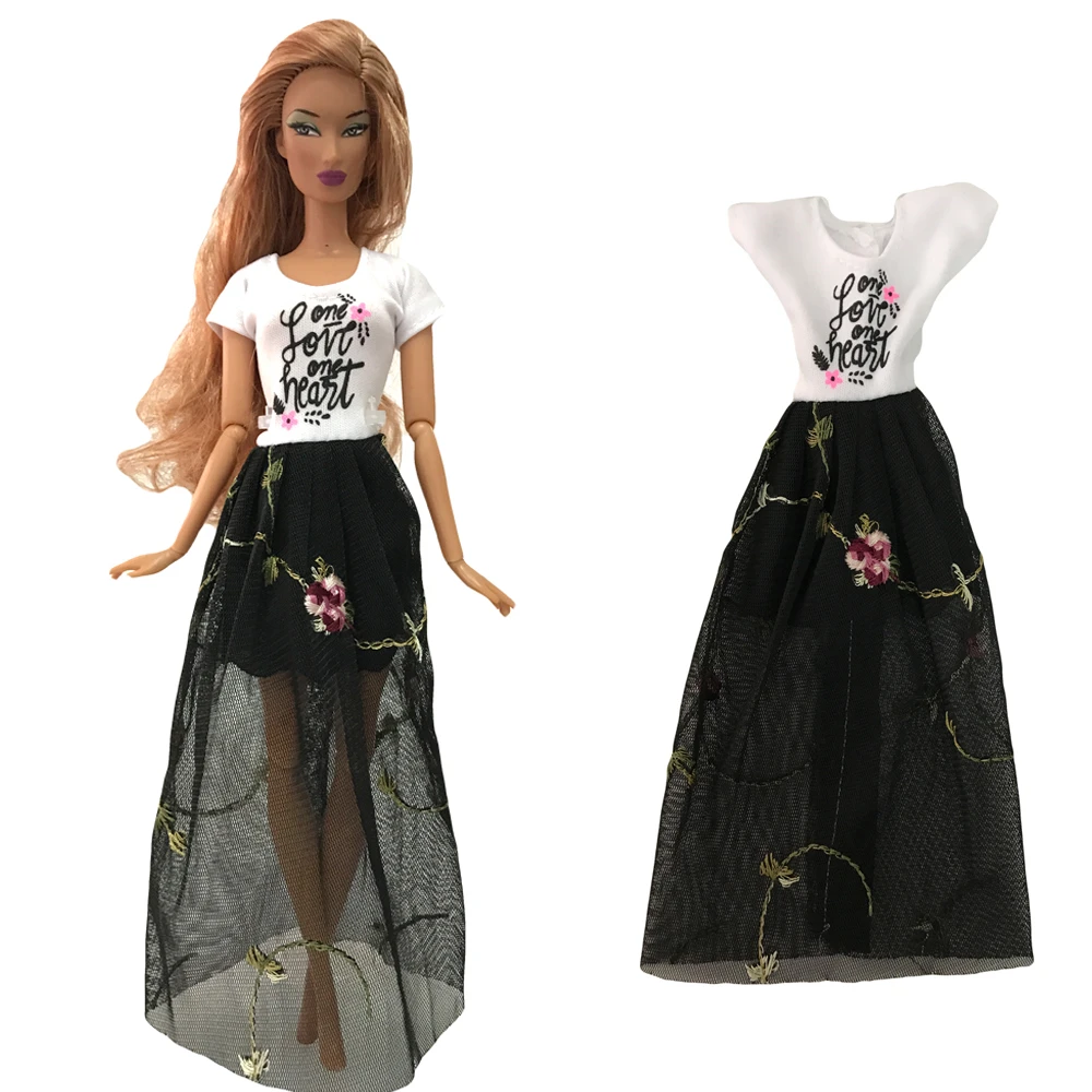 barbie doll frock designs