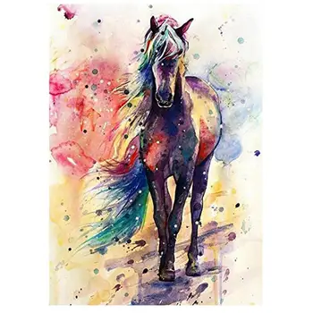 

5D Diamond Painting Horse/Skull/Dog Paints Frameless DIY Diamond Painting