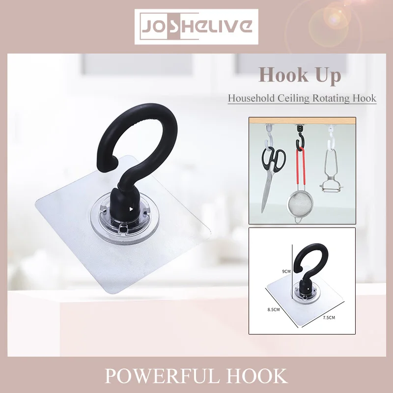 1/3pcs Self Adhesive Hooks for Home Storage