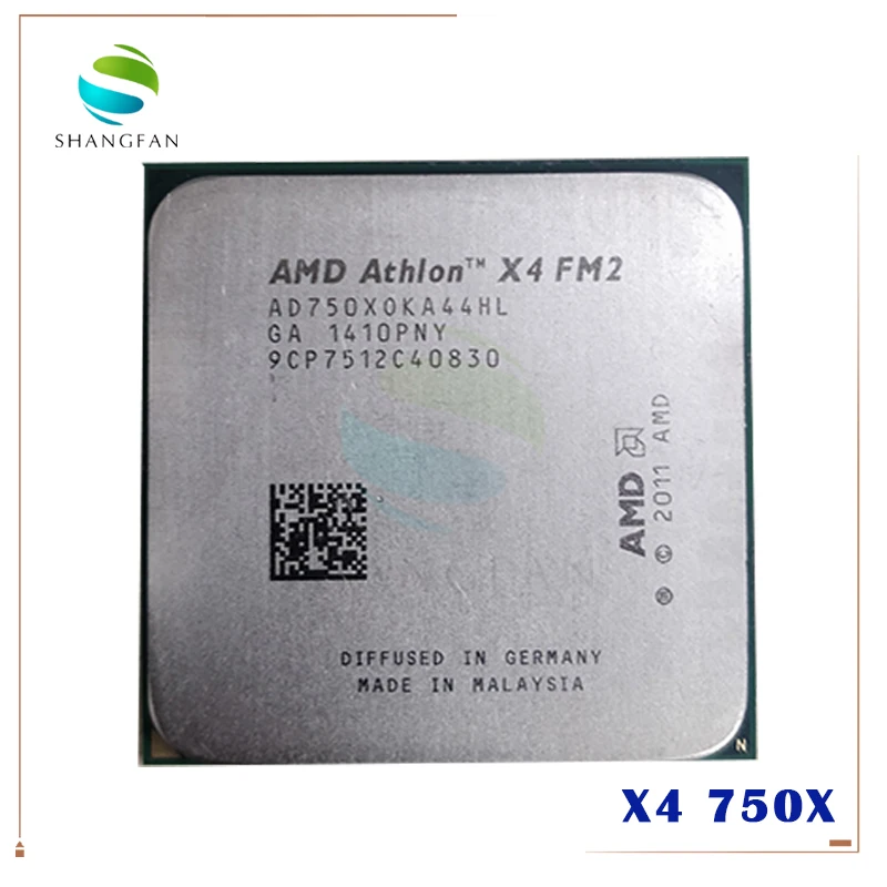 AMD X4 750X 750K AD750XOKA44HL AD750KWOA44HJ Quad Core FM2 3 4 GHz Socket FM2|cpu processor|socket fm2amd x4 |