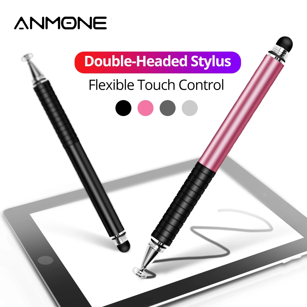 

ANMONE 2 in 1 Universal Touch Screen Pen For Phone Capacitive Tablet Stylus Pen for Mobile Phone Stylus Drawing Tablet Pens