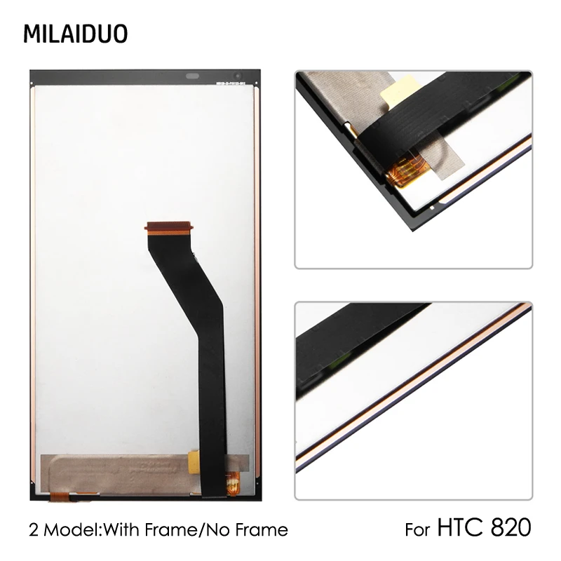 Lcd Display For Htc Desire 820 D820f Touch Screen Digitizer Assembly Replacement Black No With Frame Mobile Phone Lcd Screens Aliexpress