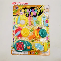 Juguete de cocina colgante para niños, vajilla de juego de simulación de corazón, juguete interactivo para padres e hijos, juego de Aprendizaje Temprano