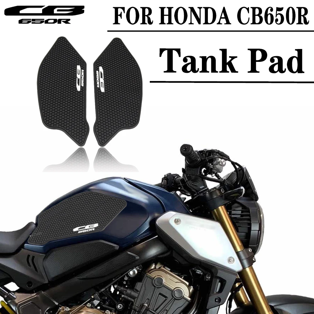 Motorcycle Fuel Tank Pad fuel tank side protection sticker rubber sticker Knee Grip Anti Scratch For HONDA CB650R CB 650 R