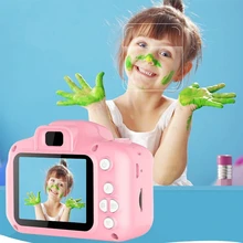 Милая Детская мини-камера детская головоломка развивающая игрушка для детей подарки мультфильм портативная Дорожная игра цифровая камера 1080P видеокамера