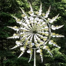 2021 Newest Unique And Magical Metal Windmill Outdoor Wind Spinners Wind Catchers Yard Patio L Awn Garden Decoration