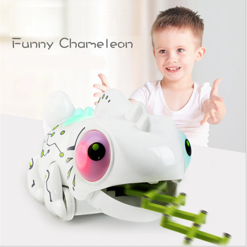 

2.4G Robot Intelligence Intelligent Remote Control Eating Insects Chameleon Toynew
