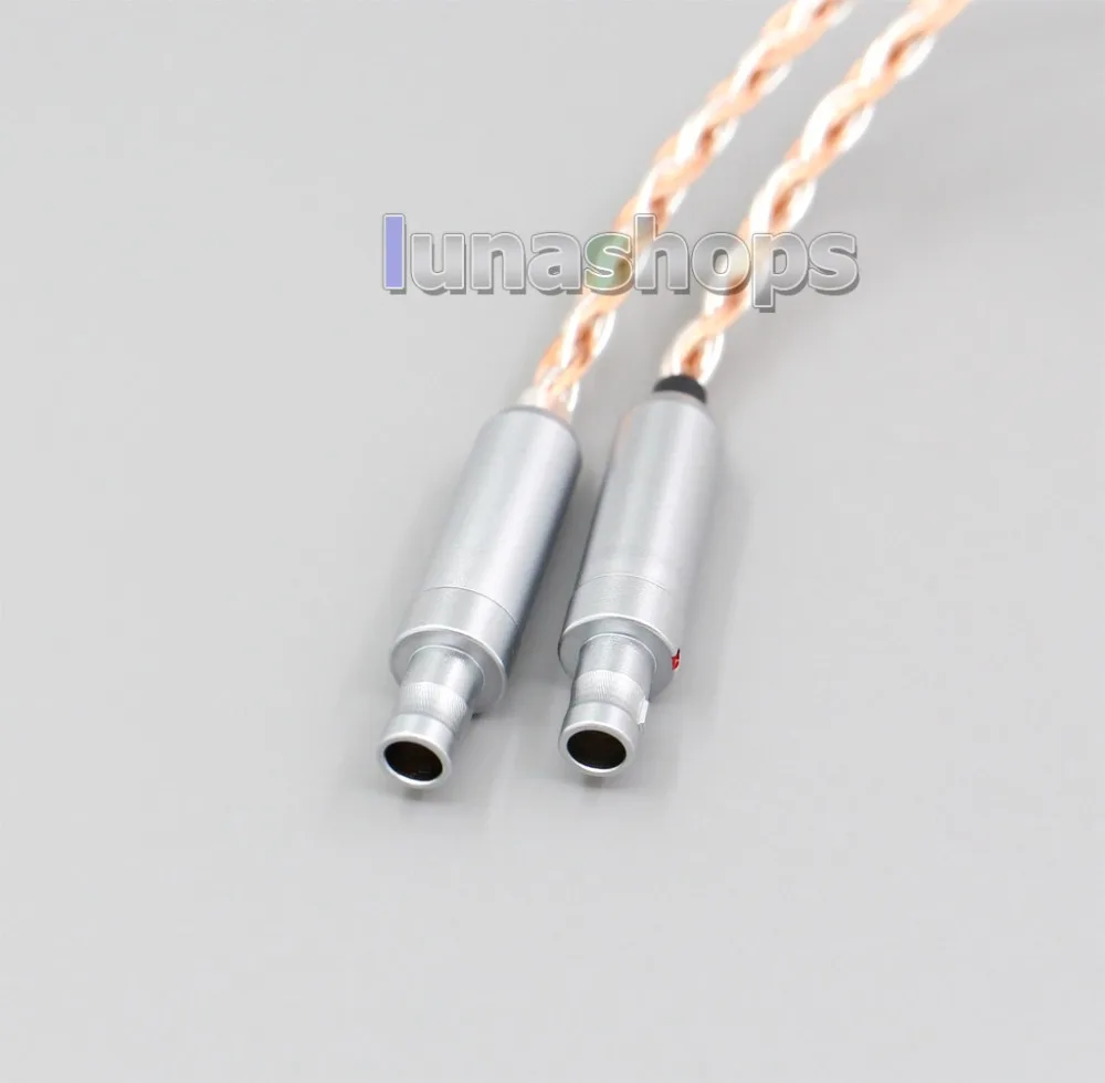 LN005842 2 5mm 4pole TRRS Balanced 16 Core OCC Silver Mixed Headphone Cable For Sennheiser HD800 HD820s HD800s HD820 d1000