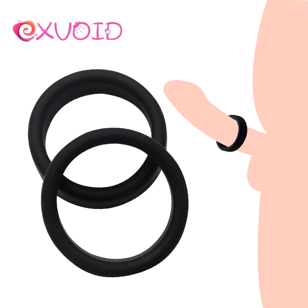 EXVOID Кольца для пениса секс игрушки мужчин эрекция Кольцо Задержка увеличения