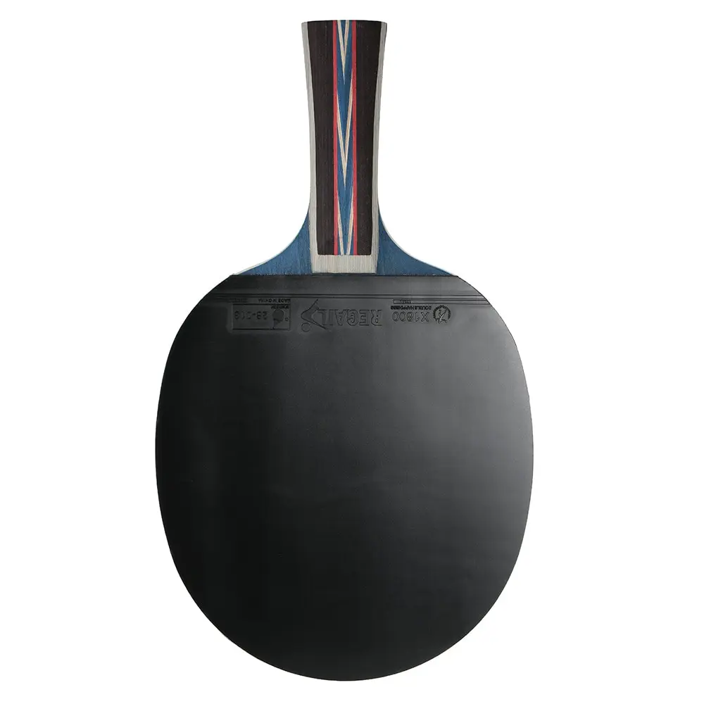 

Professional Table Tennis Racket Wood Handle Ping Pong Racket Paddle Bat Blade Shakehand Grip Racket with Carrying Bag