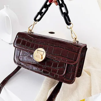

Women Crossbod Bags Leather Flap Tote Shoulder Bag Ladys Handbags Solid Color Hand Purse Vintage Messenger Shoulder Bags