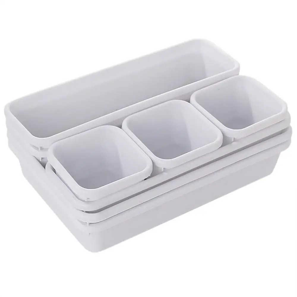 Органайзеры для хранения ящиков, лучший блокирующий узкий ящик для ванной комнаты, офисный Органайзер, ящик для кухни, органайзер armario& xs - Цвет: White
