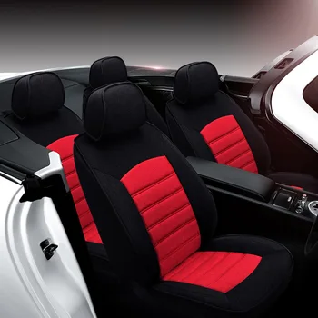 

Custom car seat cover automobiles for kia rio passat b6 skoda octavia peugeot 206 ford fiesta Interior accessories car styling