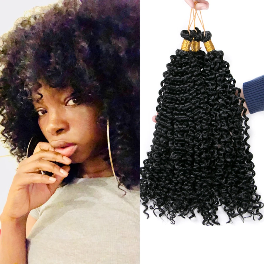 VERVES синтетические 6 шт. волнистые волосы вязанные крючком косы для женщин девушек