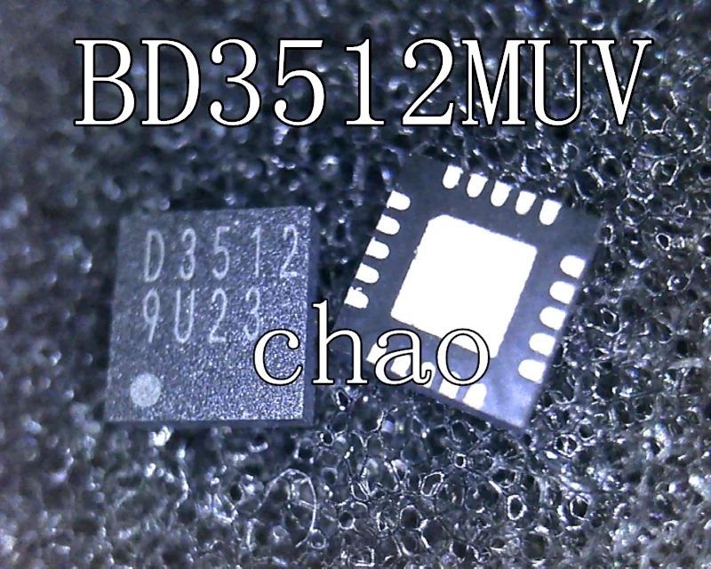 5 шт./лот D3512 BD3512MUV BD3512MUV-E2 QFN