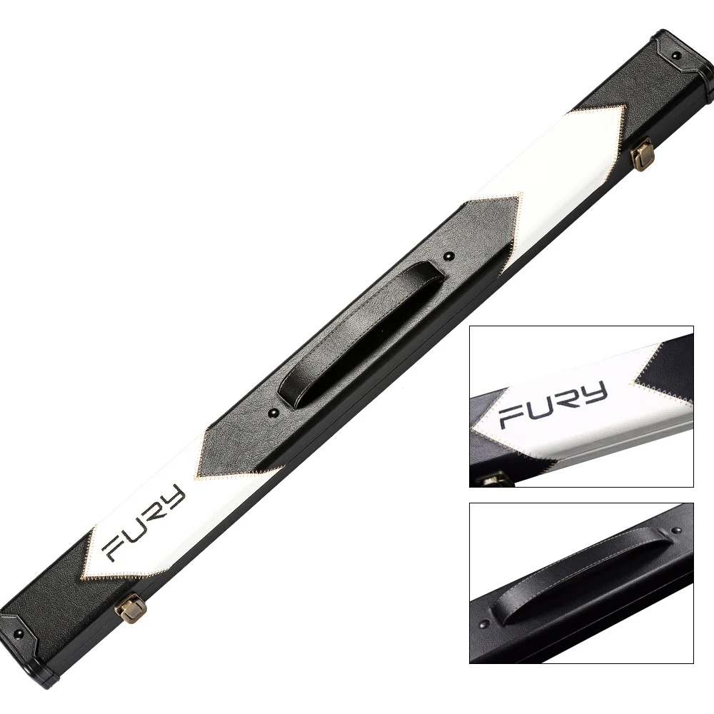 

Original Fury Billiard Pool Cue Box High Quality Billard 1/2 Cue Box Black White Cue Box Professional Billiard Accessories
