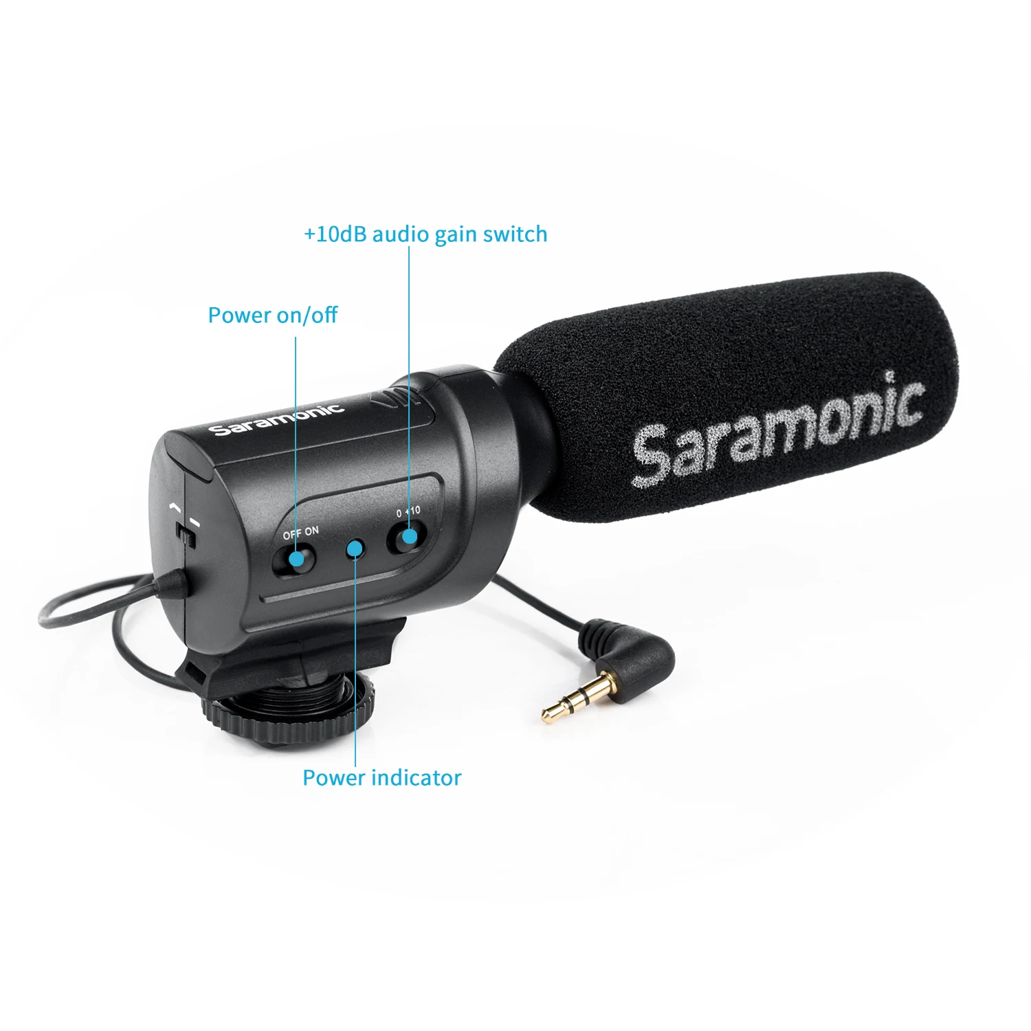 Saramonic-カメラ用のプロフェッショナルSR-M3カメラ