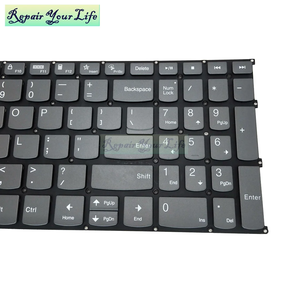 Teclado Retroiluminado para Lenovo Ideapad Teclados Ingleses Eua e Reino Unido Sn20w65236 515are 5-15iil05 15itl05 15are05 - Imagem 5