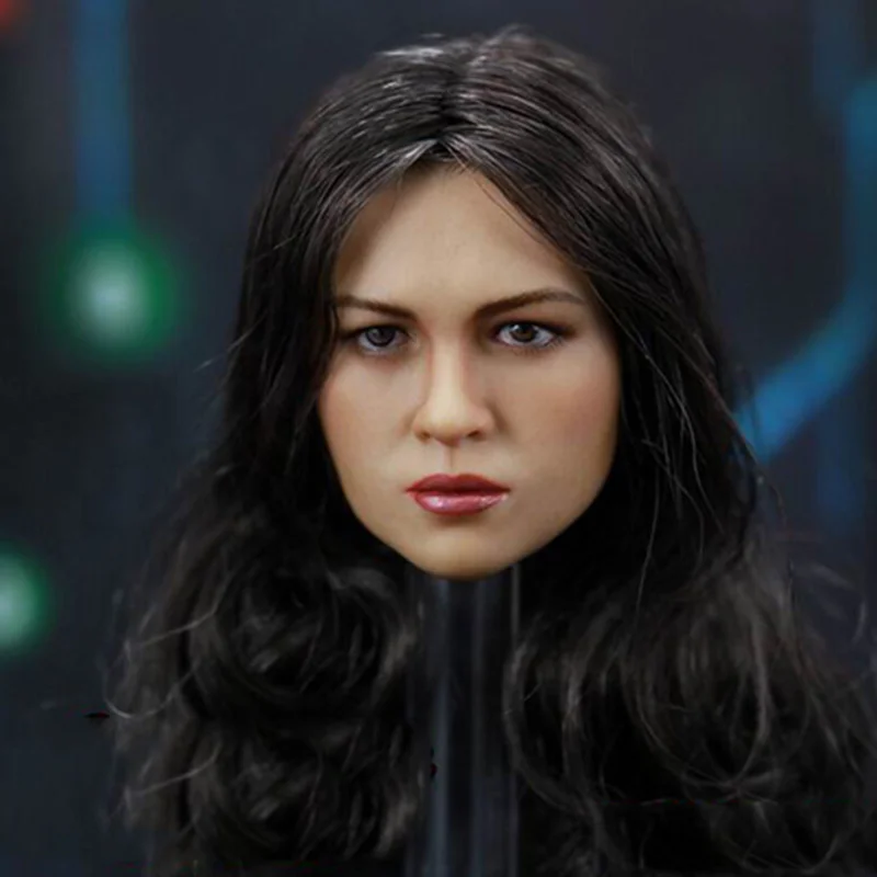 Juice Toys JT001 Furious Lady 1/6 европейская модель головы длинные волосы для куклы 12"