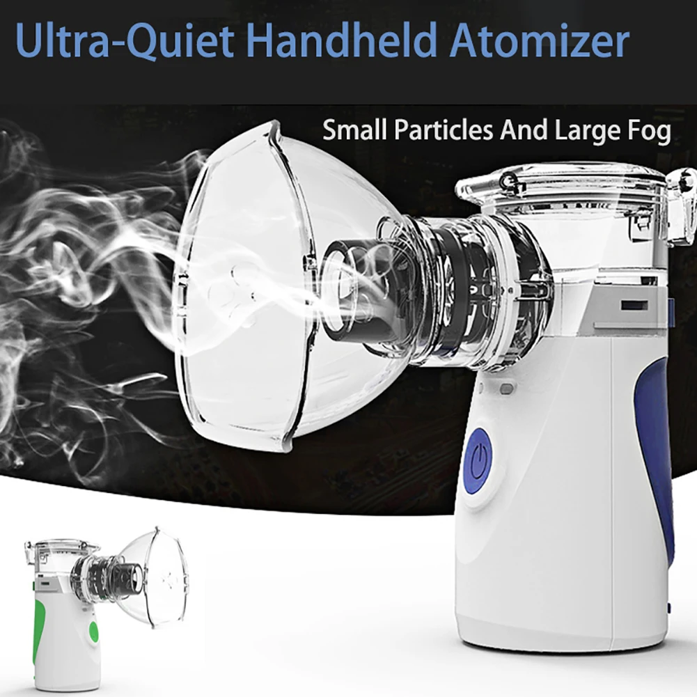 

Inhaler Portable Nebulizer For Inhalation Handheld Ultrasonic Steaming Devices Medical Equipment Baby Health Care Household