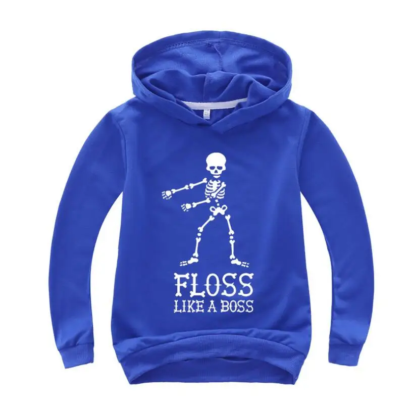 

2019 Floss Like A Boss Clothes Funny Dabbing Dance Graphic Print Hooded Kids Hoodies Girls Sweatshirts Hip Hop Streetwear