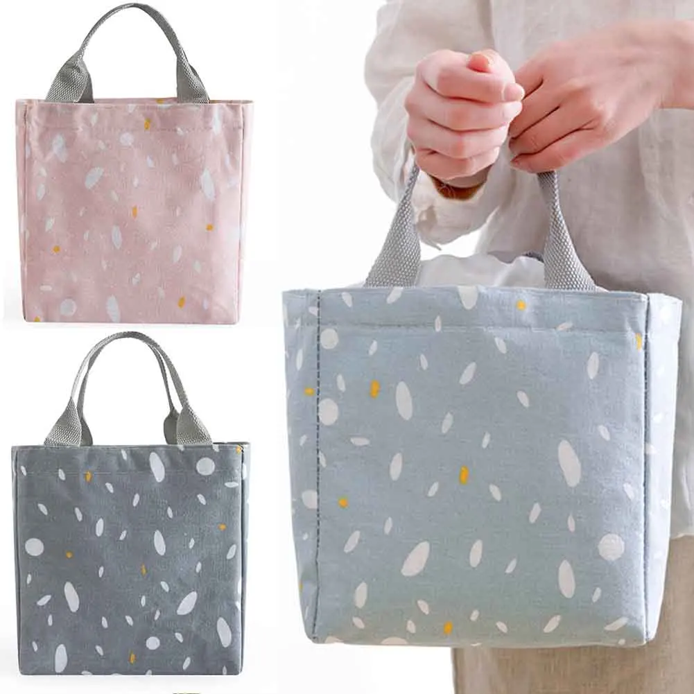 Открытый Портативный Tote Drawstring взрослых Bento Box хранения еды студентов сумка для обеда печатных путешествия Рабочая Изолированная кулер для пикника