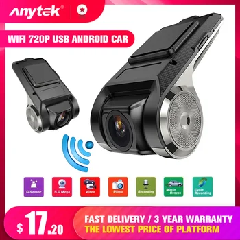 

1080P WIFI Car Camera Dashcam ADAS Mini Car DVR Camera Auto Digital Video Recorder Dash Cam APP for Android Multimedia Player