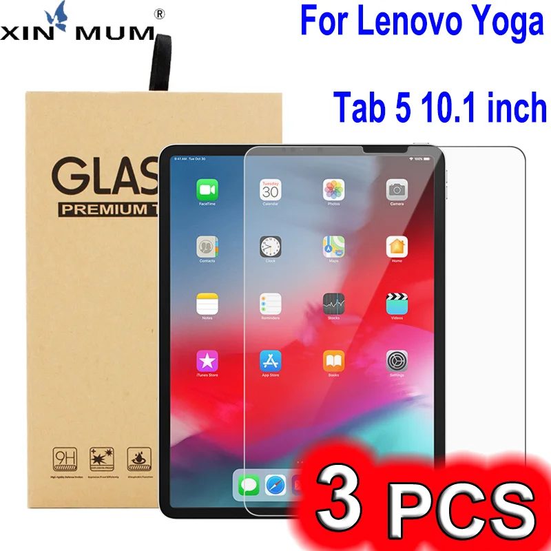 

For Lenovo Yoga Tab 5 YT-X705F YT-X705X Glass Tempered glass for yoga smart tab5 10.1" Tablet Screen Protective Glass film Case