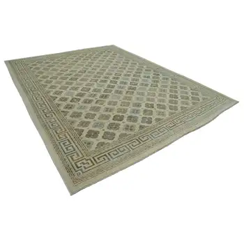 

280x361 Cm Beige Handmade Oushak Rug-9x12 Ft